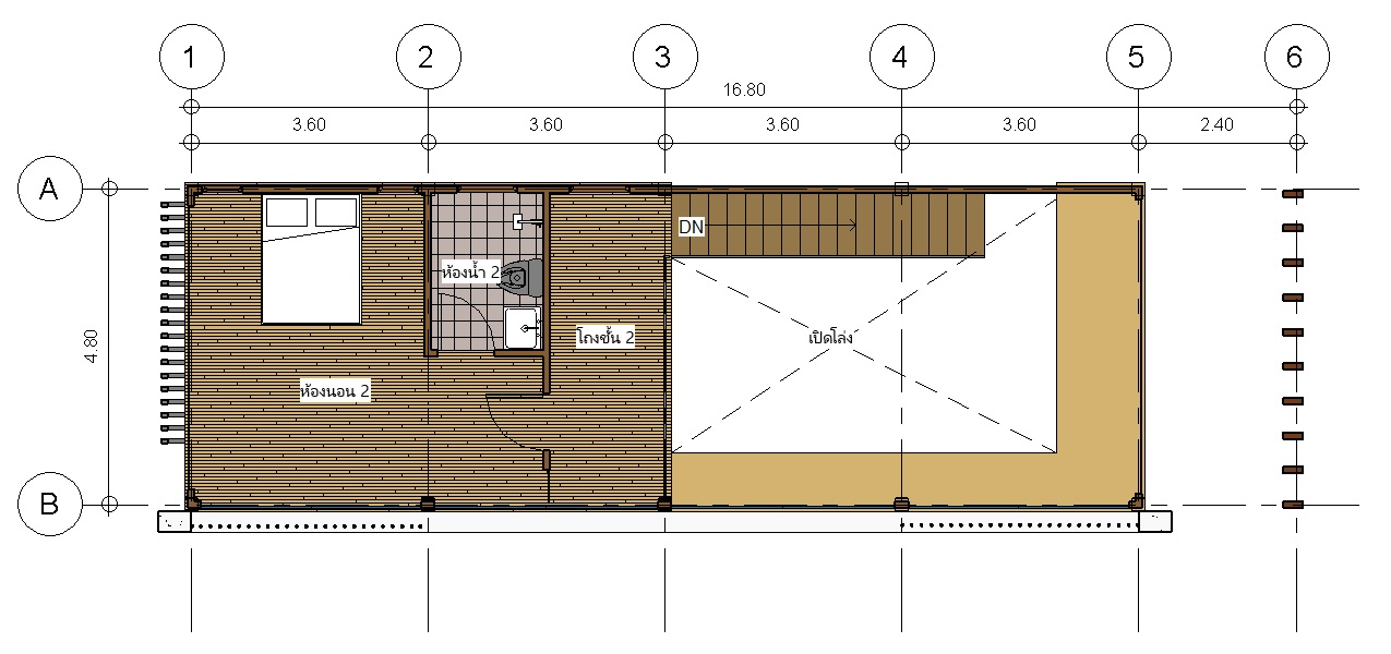 Modulux Modern Style บ้านสำเร็จรูปสไตล์โมเดิร์น บ้านน็อกดาวน์สไตล์โมเดิร์น บ้านโมดูลาร์สไตล์โมเดิร์น L3-M01